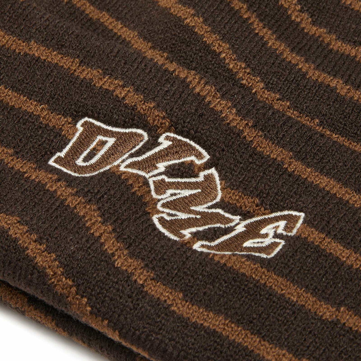 Dime Men's College Wave Cuff Beanie in Black 