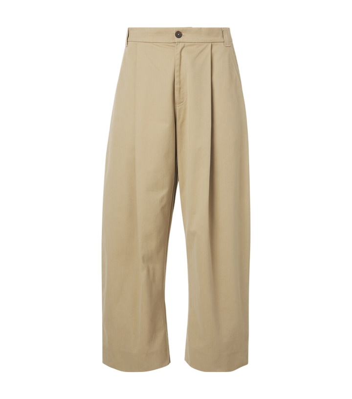 Photo: Studio Nicholson Sorte cotton wide-leg pants