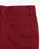 Brooks Brothers Boys Washed Cotton Stretch Chinos | Cabernet