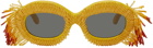 Marni Orange RETROSUPERFUTURE Edition Ik Kil Cenote Special Sunglasses