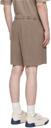 Reebok Classics Taupe Cotton Shorts