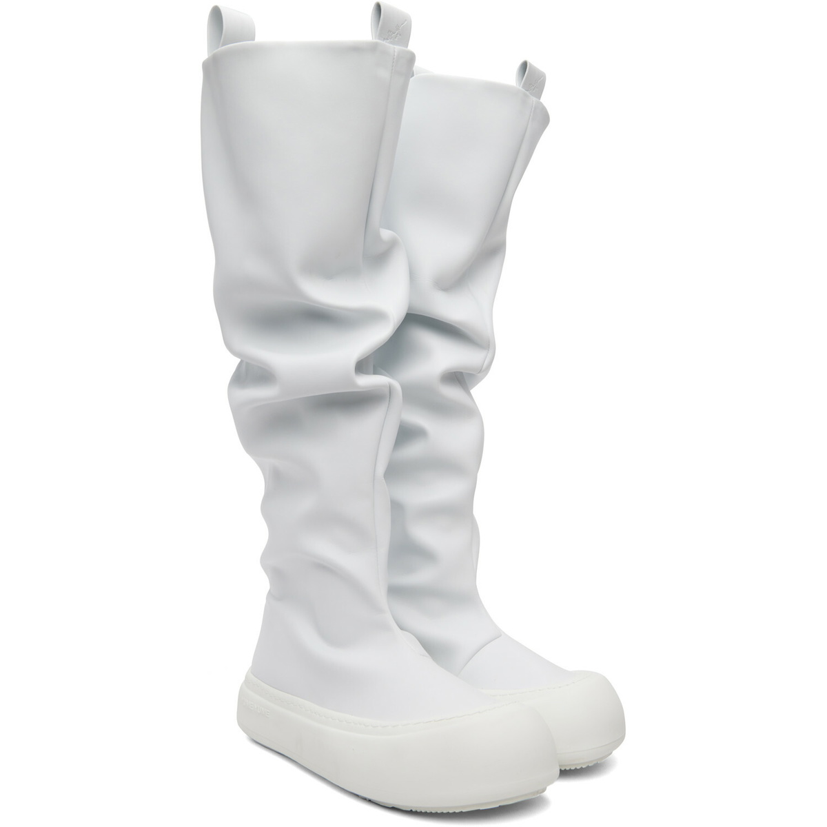 YUME YUME Off-White Fisherman Chelsea Boots