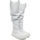 YUME YUME Off-White Fisherman Chelsea Boots