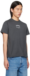 GANNI Gray Printed T-Shirt