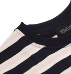 Howlin' - Acid Rain Striped Cotton-Jersey T-Shirt - Pink