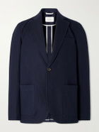 Oliver Spencer - Westbury Cotton-Blend Herringbone Suit Jacket - Blue