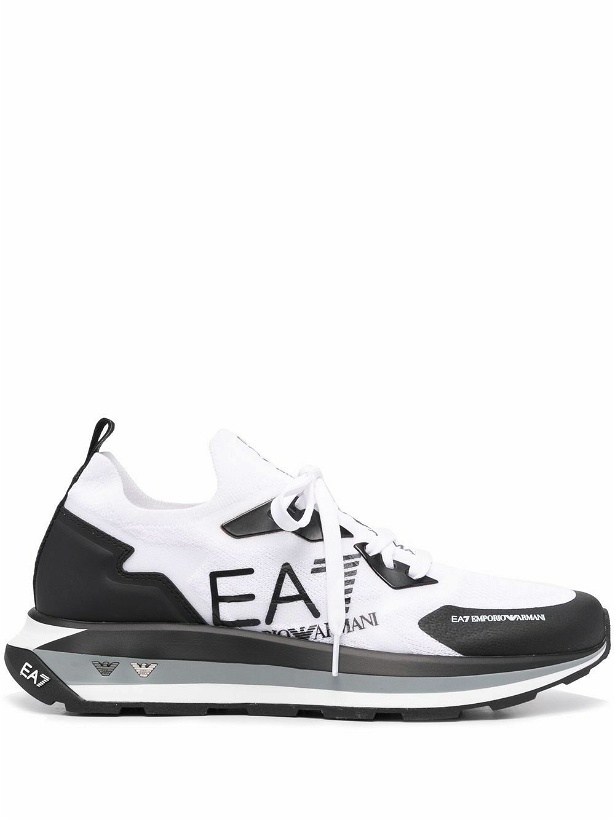 Photo: EA7 - Black And White Sneakers
