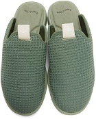 Museum of Peace & Quiet Green Lusso Cloud Edition Pelli Waffle Loafers