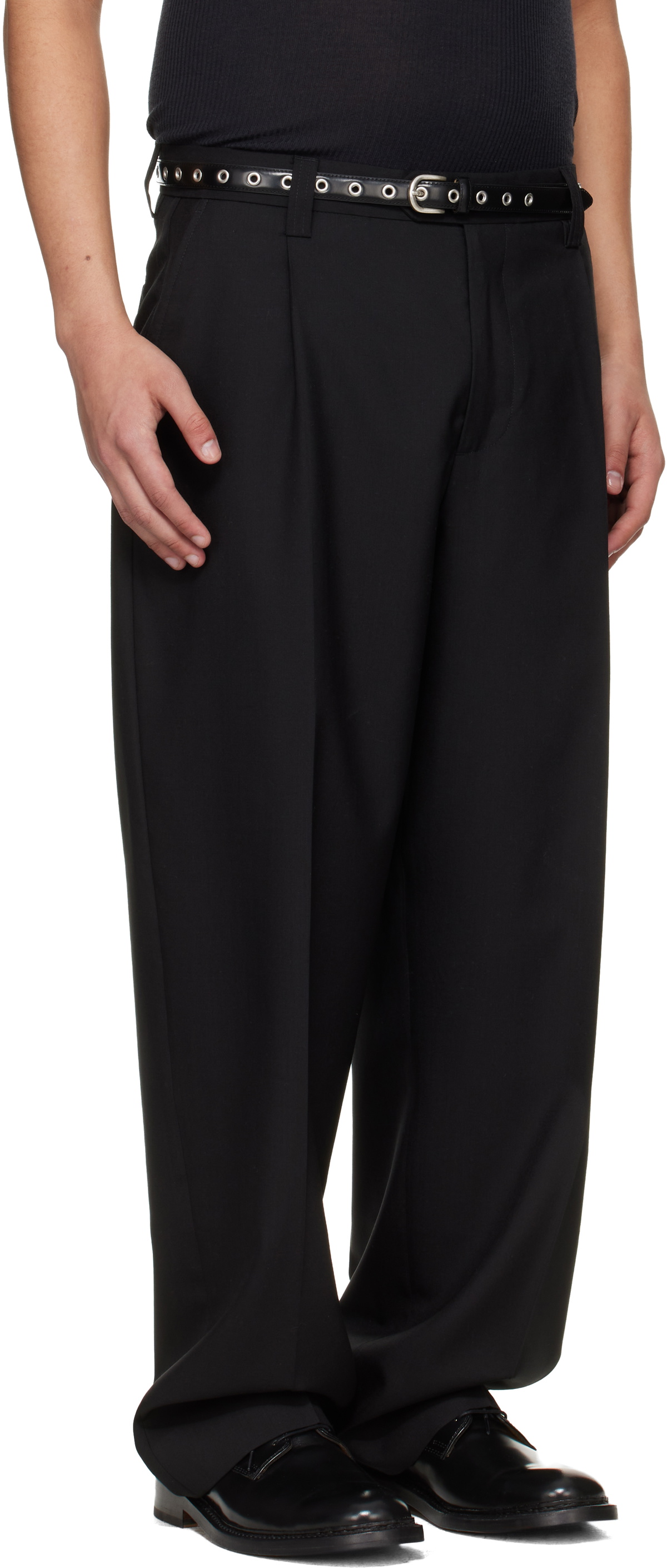 mfpen Black Service Trousers