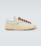 Lanvin Lite Curb suede sneakers