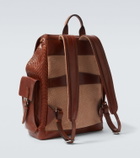 Brunello Cucinelli City leather backpack
