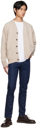 Universal Works Beige Vince Cardigan