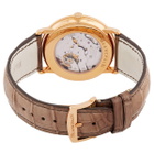 Blancpain Villeret Stamped Flinque Black Dial Automatic 18 Carat Rose Gold Watch 6606-3630-55B