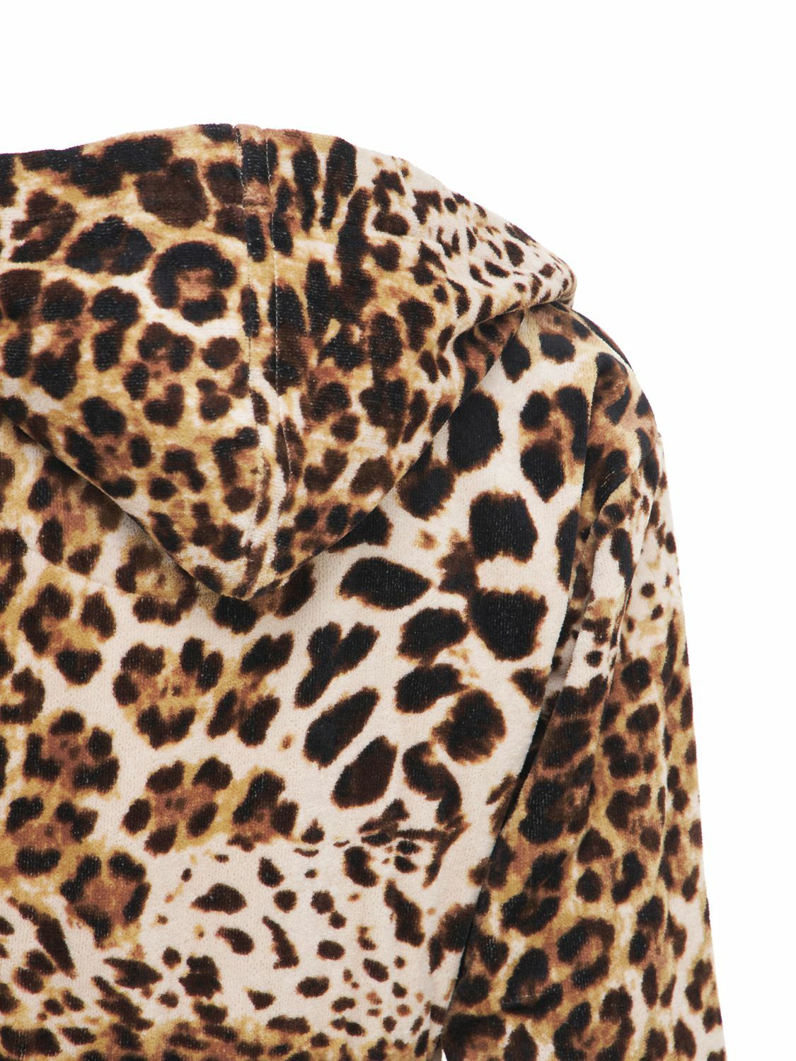ROBERTO CAVALLI Bravo Hooded Cotton Bathrobe