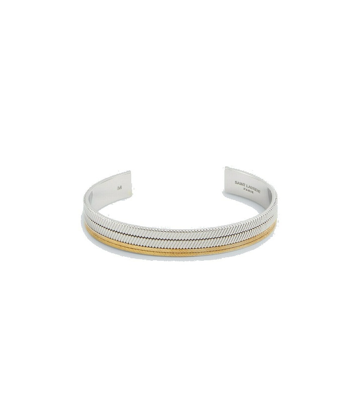 Photo: Saint Laurent Tandem cuff bracelet
