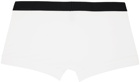 Dsquared2 Two-Pack White Boxer Briefs