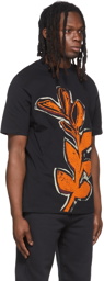 Paul Smith Black Leaf Sketch T-Shirt