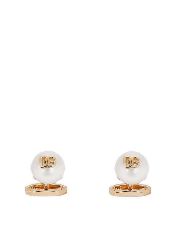 Photo: Dolce & Gabbana Cufflinks Gold   Mens