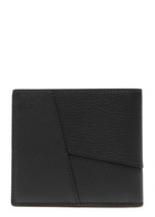 Loewe Puzzle Gained Leather Wallet - Black - One Size