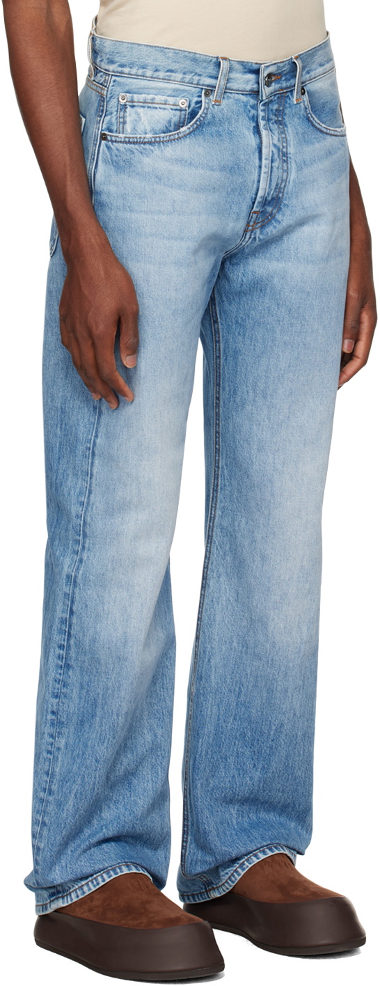 【関税&送料込】JACQUEMUS Jeans Blue Jacquemus Le de-Nîmes Large Jeans | Blue | FARFETCH