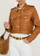 Dehanche Hollyhock Suede Belt Brown