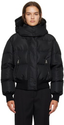 Alexander McQueen Black Quilted Puffer Jacket