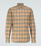 Burberry - Vintage check stretch-cotton shirt