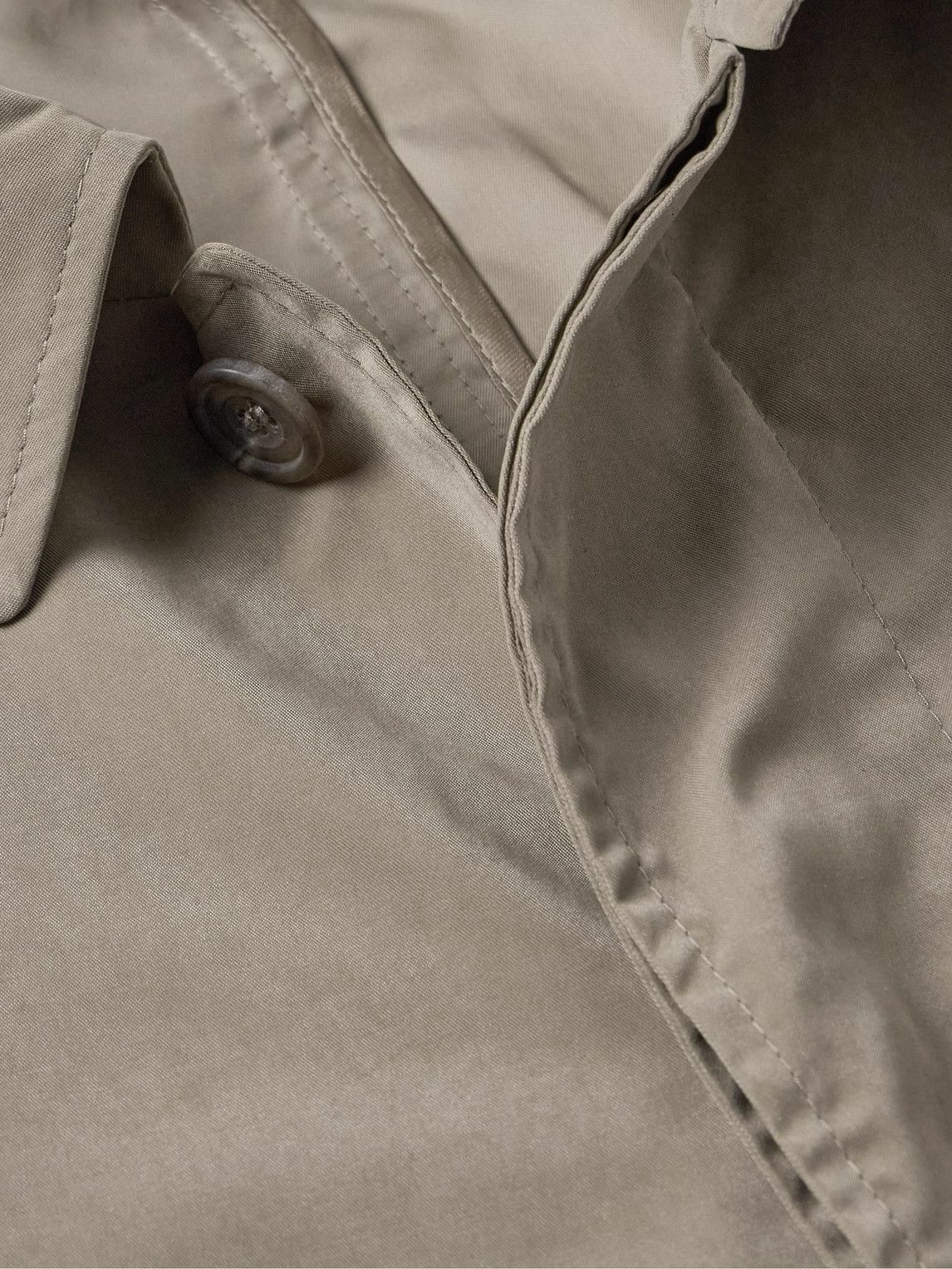 Anderson & Sheppard - Packable Microfibre Trench Coat - Neutrals