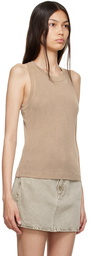 Citizens of Humanity Tan Isabel Tank Top