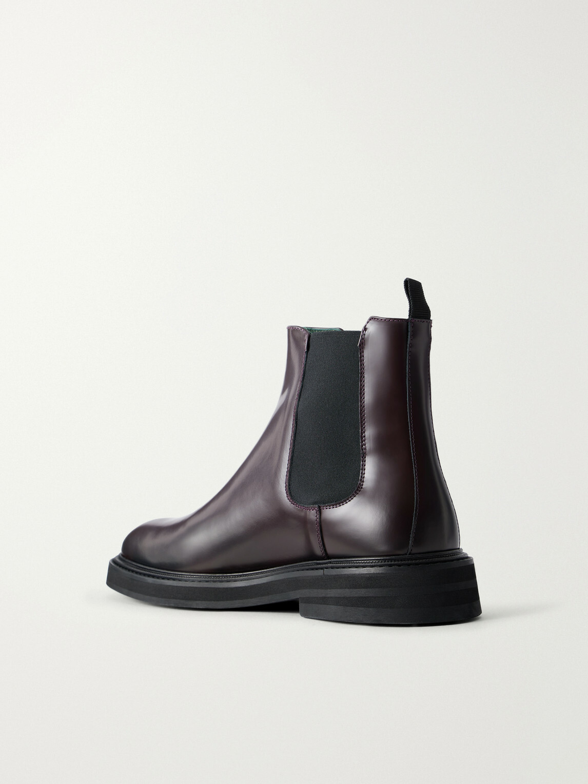 VINNY's - Officer Leather Chelsea Boots - Burgundy