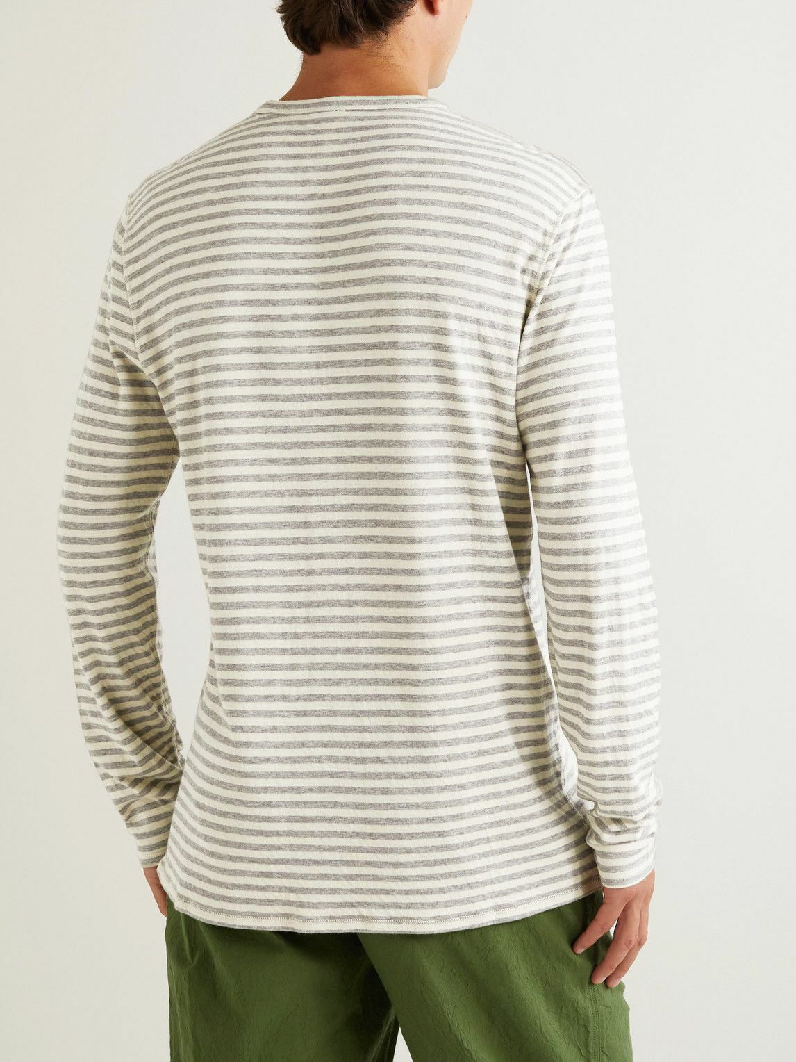 Faherty Reversible Cloud Cotton Crew