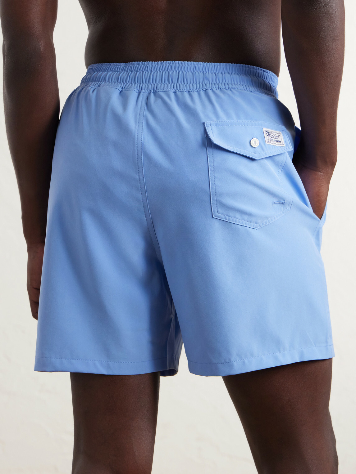Polo Ralph Lauren - Traveler Straight-Leg Recycled Swim Shorts - Blue