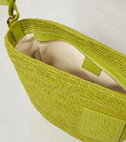 Loewe Paula's Ibiza Slit Small raffia tote bag