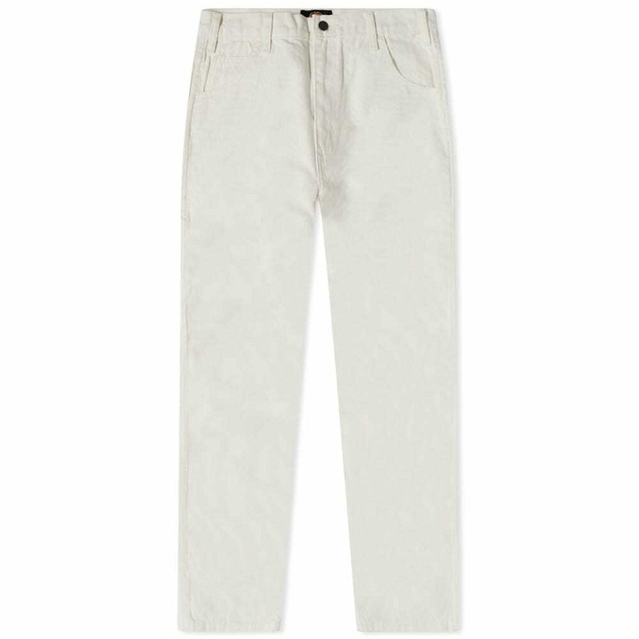 Photo: Dickies Men's Duck Canvas Carpenter Pant in Stone Washed Cloud
