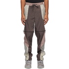 A-COLD-WALL* Purple and Beige Converse Edition Panelled Track Pants