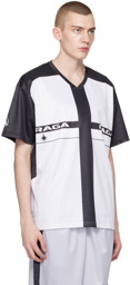 Raga Malak SSENSE Exclusive Black & White T-Shirt