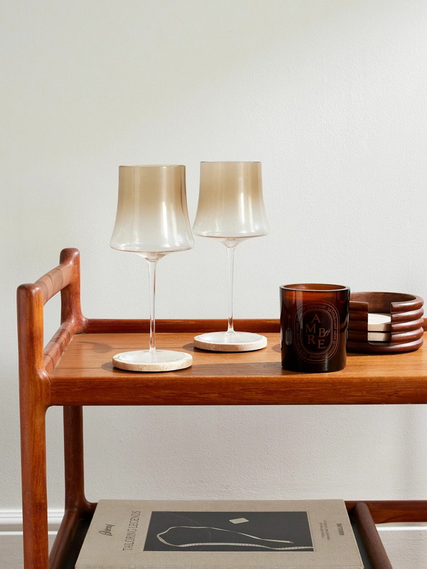 Photo: Brunello Cucinelli - Set of Two Murano Wine Glasses