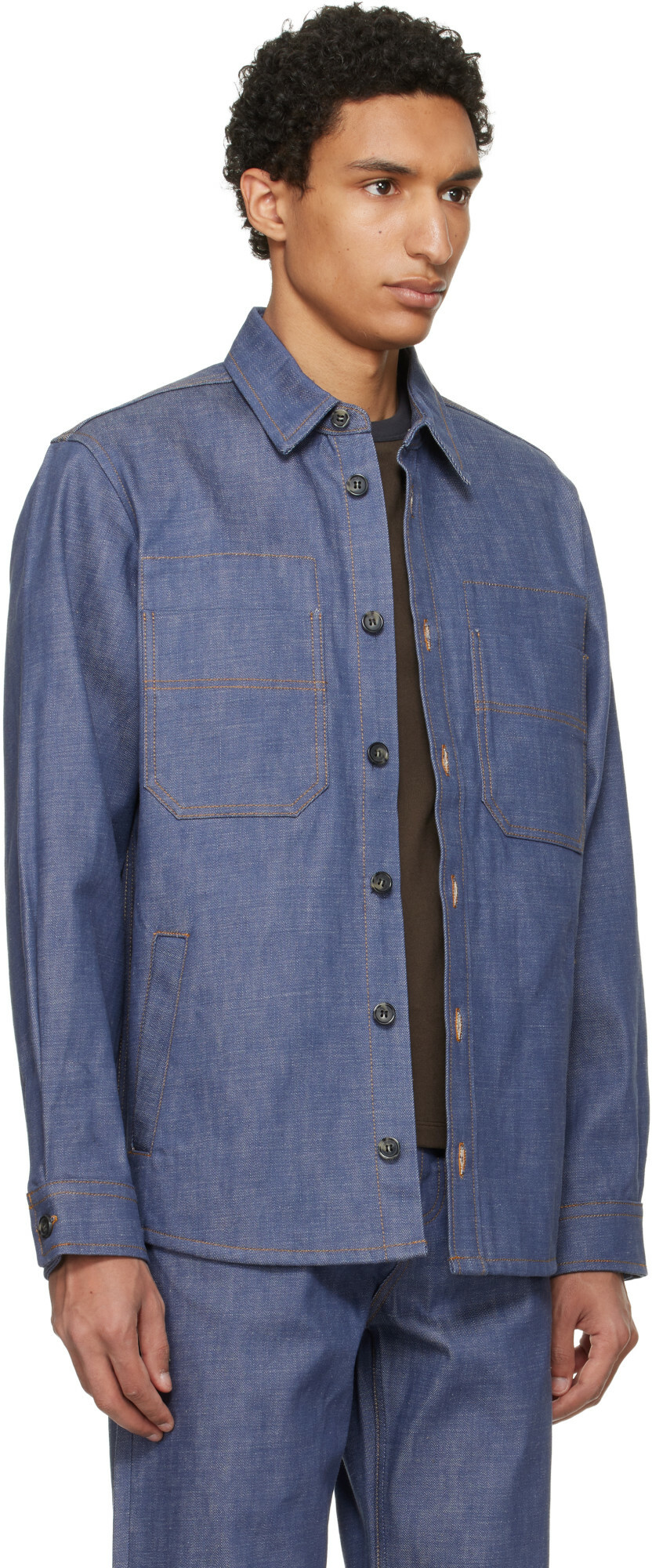 A.P.C. Blue Noah Denim Jacket
