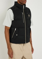 Moose Knuckles Westmount Padded Cotton-blend Gilet Black