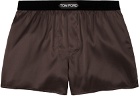 TOM FORD Brown Patch Boxers