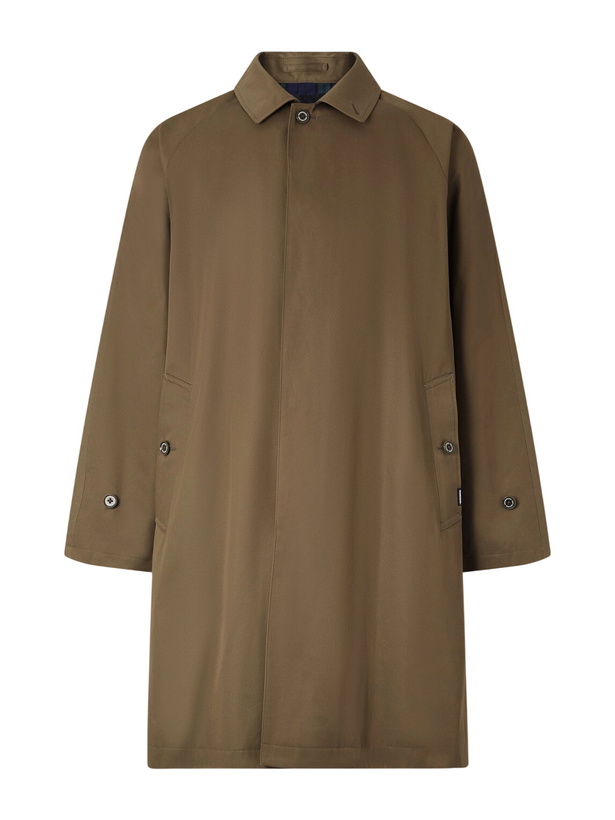 Photo: Neighborhood - Balcollar Cotton-Gabardine Trench Coat - Green