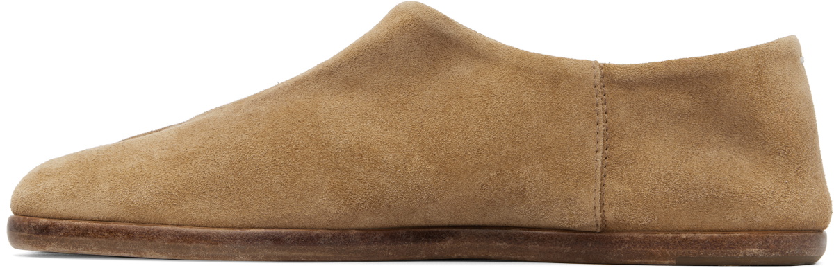 Maison Margiela Beige Tabi Babouche Loafers