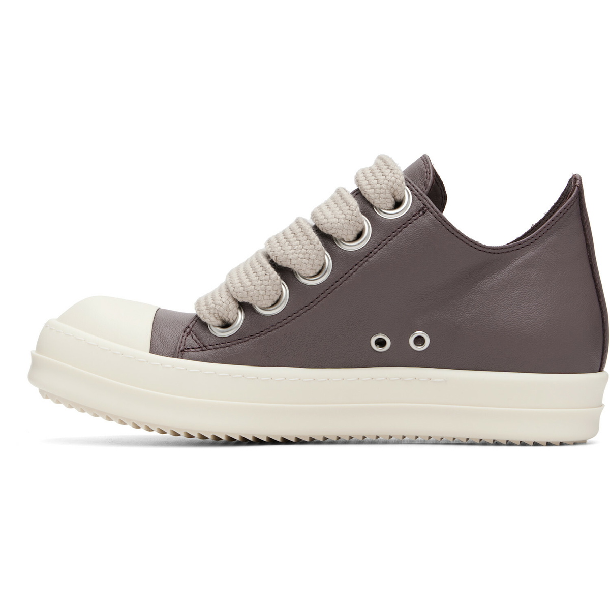 Rick Owens Purple Tower Jumbolace Low Sneaks Sneakers