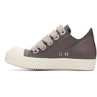 Rick Owens Purple Tower Jumbolace Low Sneaks Sneakers