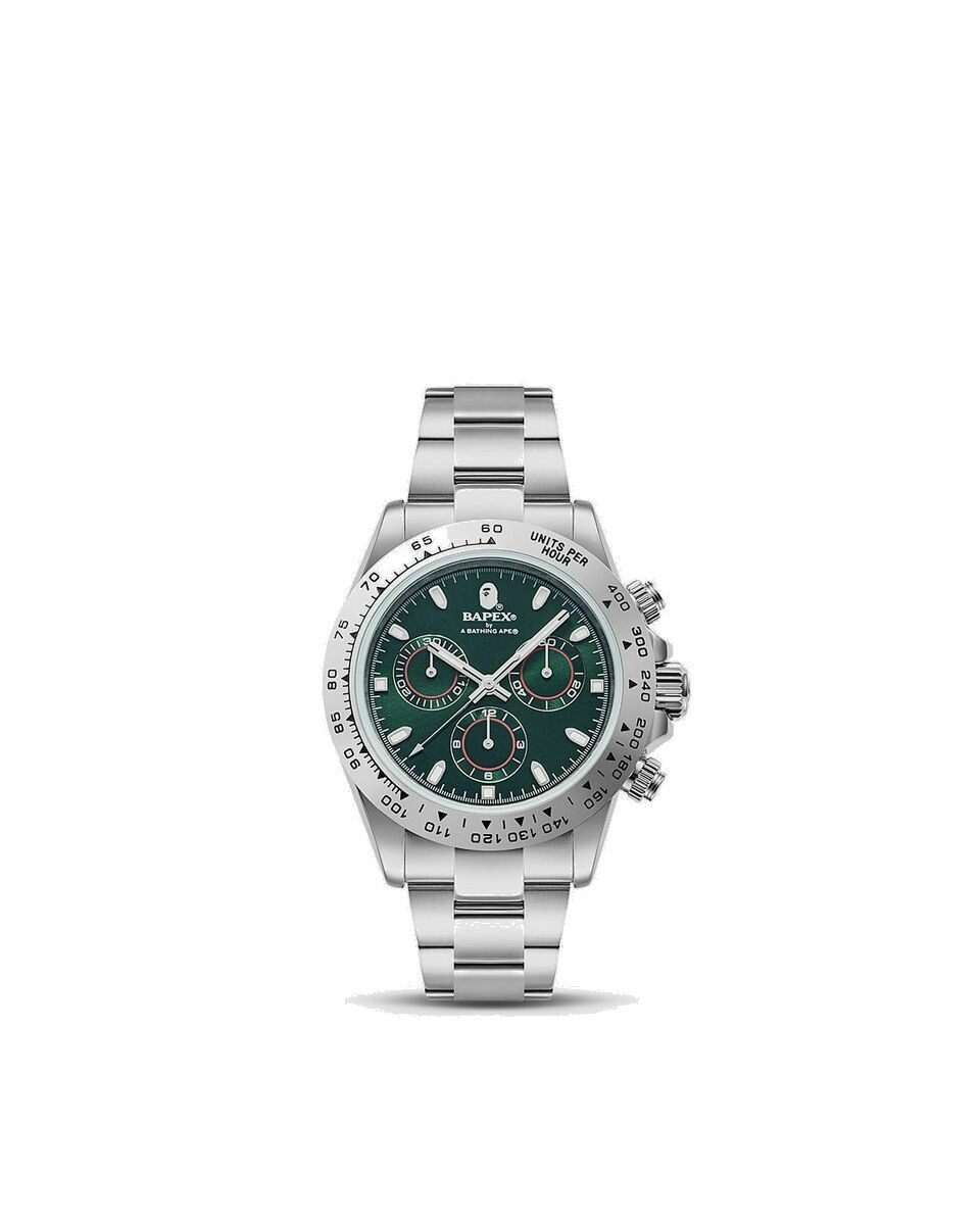 Photo: A Bathing Ape Type 4 Bapex #2 Green/Silver - Mens - Watches