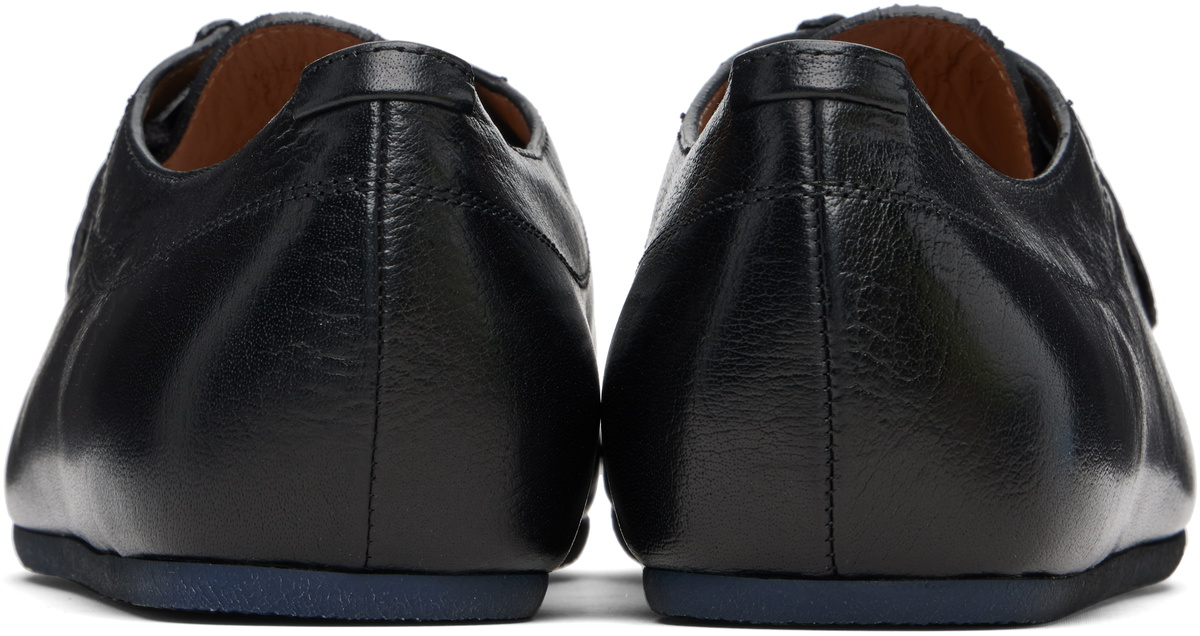 Jil Sander Black Hood Lace-Up Derbys