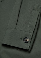 Slowear Cotton Overshirt Dark Green