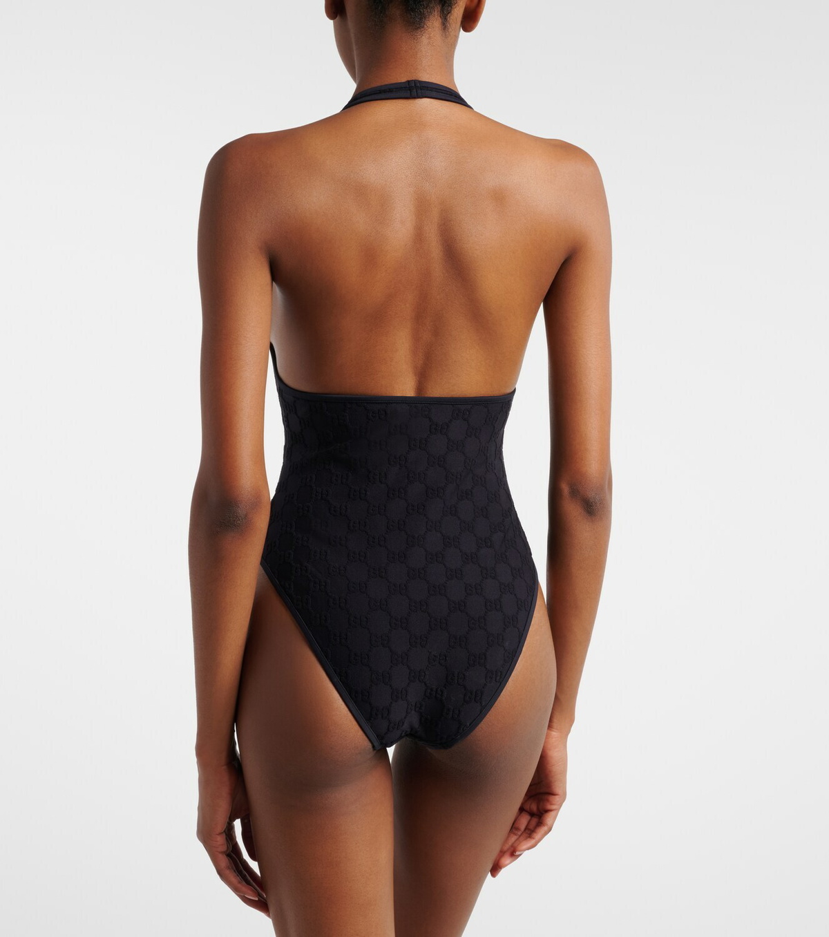 Gucci GG terry-trimmed jersey swimsuit
