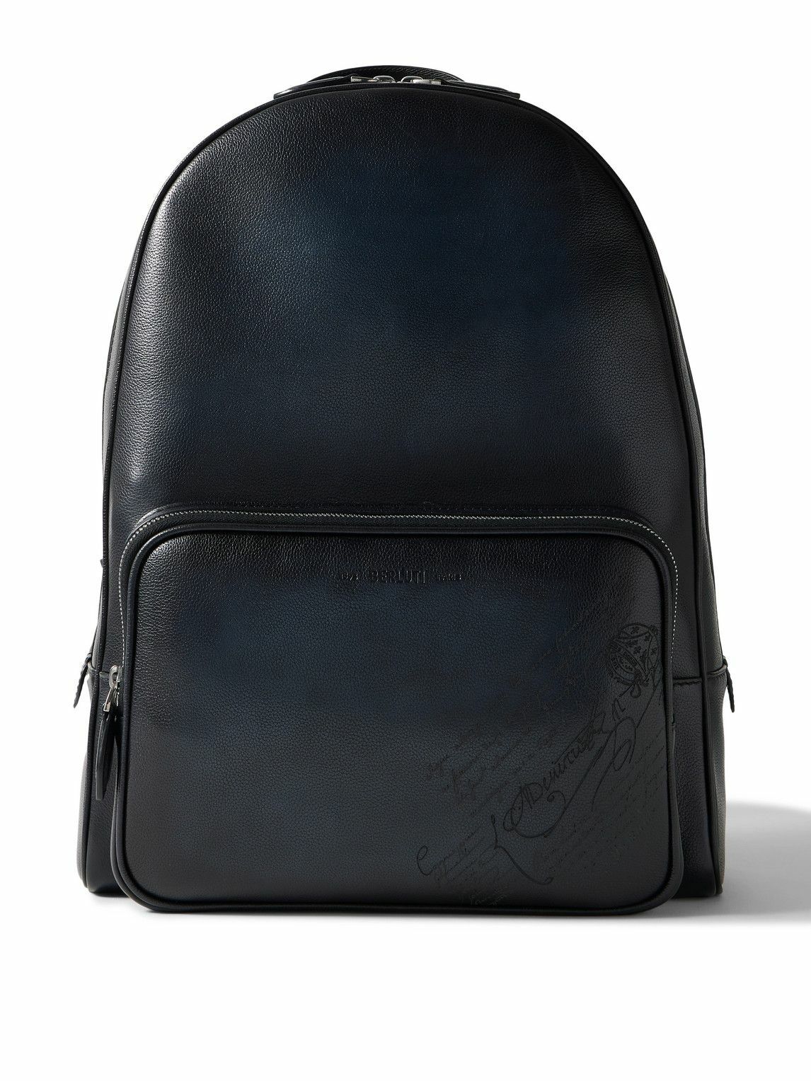 Berluti - Time Off Scritto Venezia Leather Backpack Berluti
