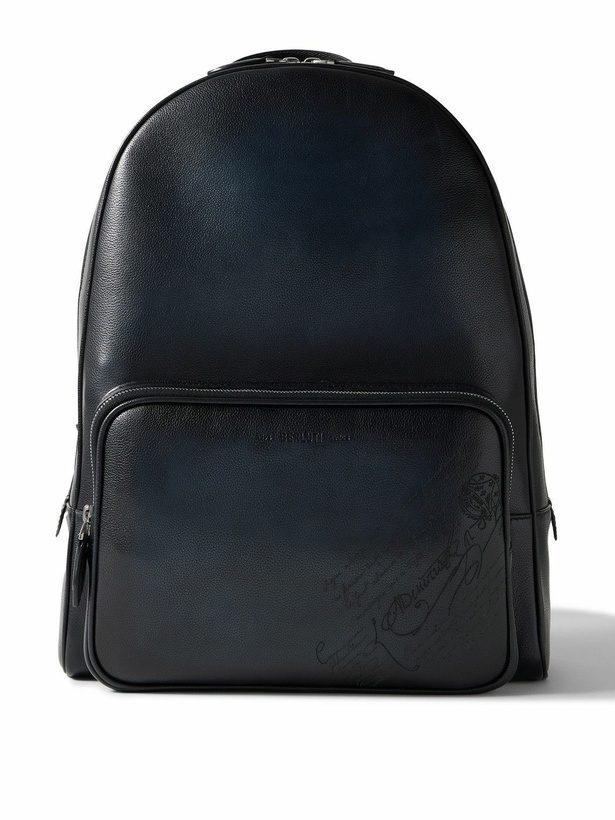 Photo: Berluti - Time Off Scritto Venezia Leather Backpack